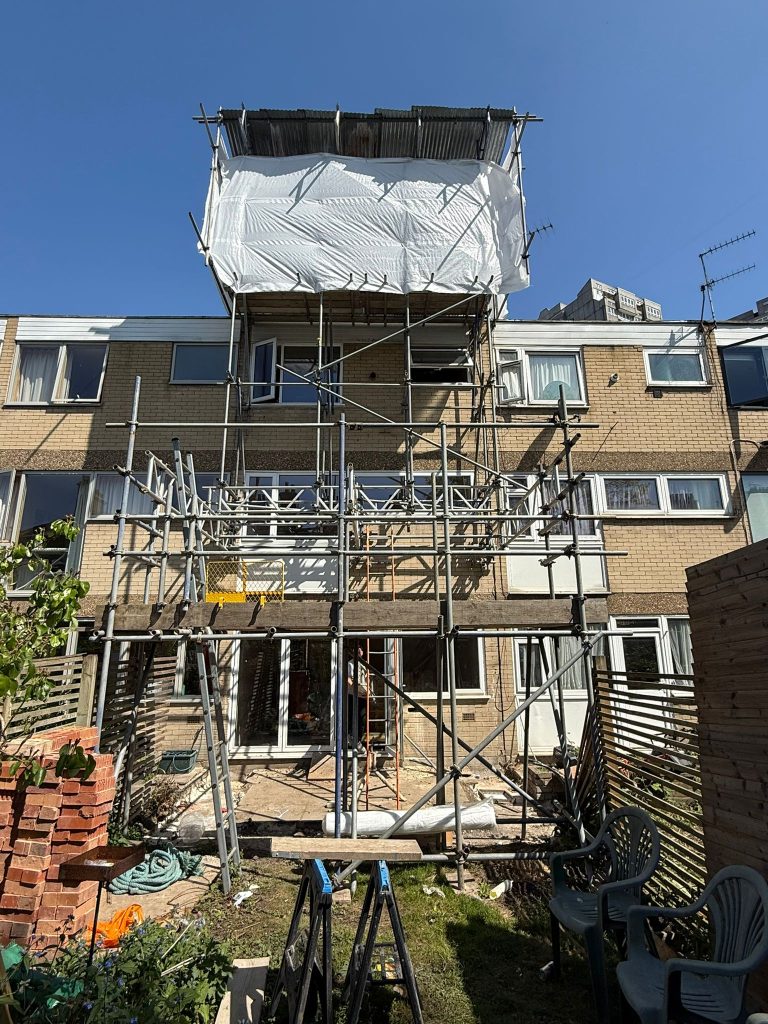 Elephant and Castle Project Full Refurbishment, New Rear Extension and New roof