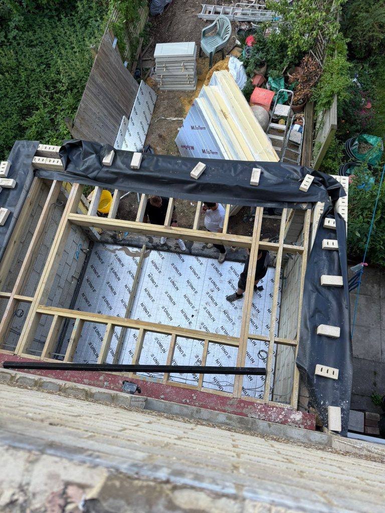 Elephant and Castle Project Full Refurbishment, New Rear Extension and New roof