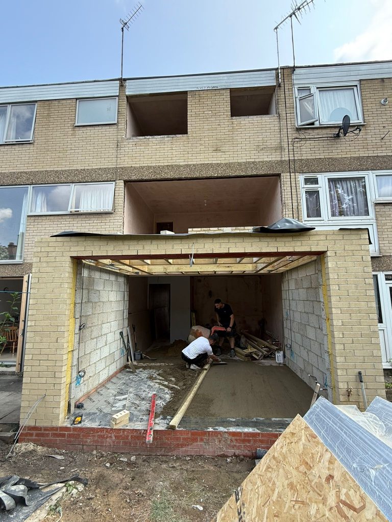 Elephant and Castle Project Full Refurbishment, New Rear Extension and New roof
