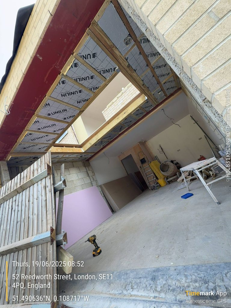 Elephant and Castle Project Full Refurbishment, New Rear Extension and New roof